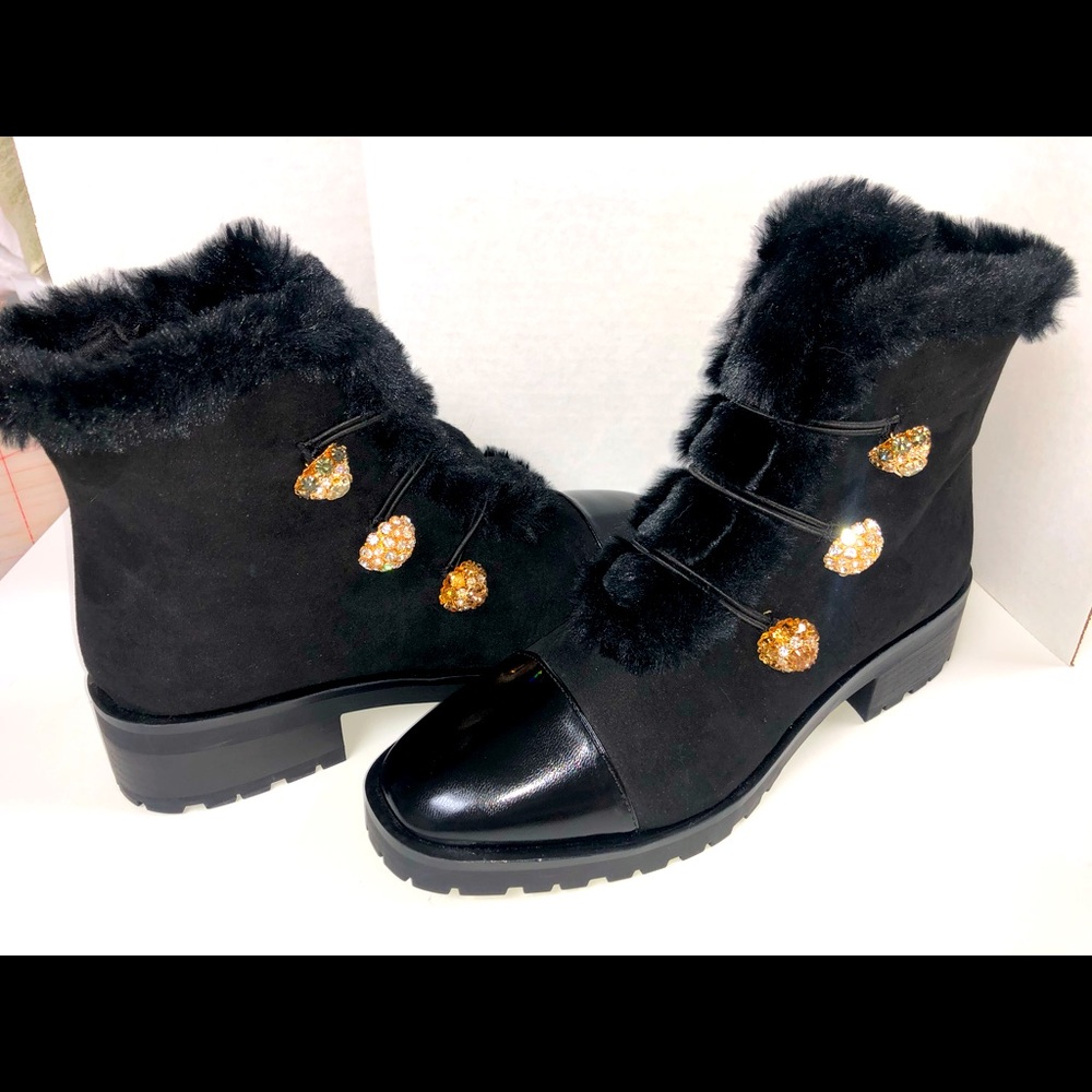 Nanette Lepore Black Booties